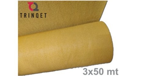Agro Garden Shade Greenhouse, 75% 6 Gauge Uv Stabilized Net Ivory Color 3X50Mt Dimension(L*W*H): 3X50 Meter (M)