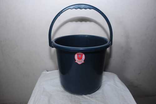 Blue Color Plastic Unbreakable Bucket