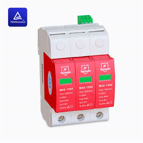 DIN Rail 40kA Class C Surge Protection Device (SPD)