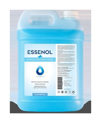 Essenol Essential Alcohol Based Hand Sanitizer 5 Litre