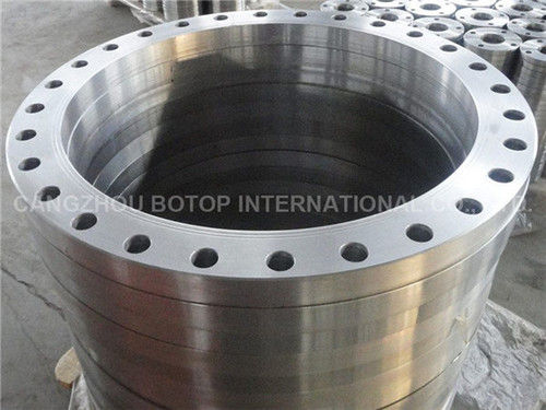 Silver Round Shape Stainless Steel Flanges