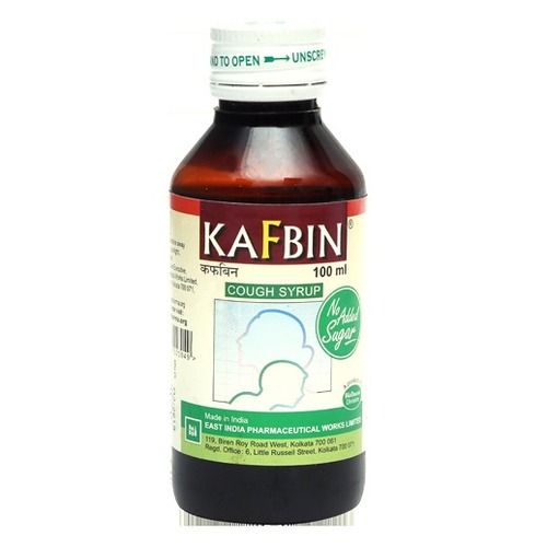 Kafbin Herbal Cough Syrup - Herbal Formulation for All Ages | Effective Relief for Dry, Productive, and Recurrent Coughs