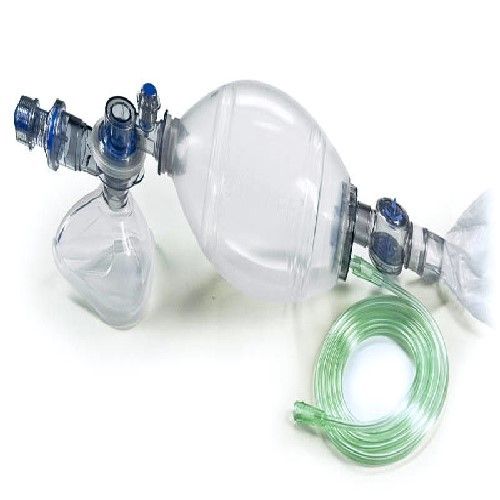 Any Color Silicone Resuscitator With Pop-Off Valve