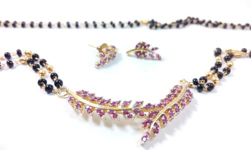 American Diamond Indian Mangalsutra Excellent