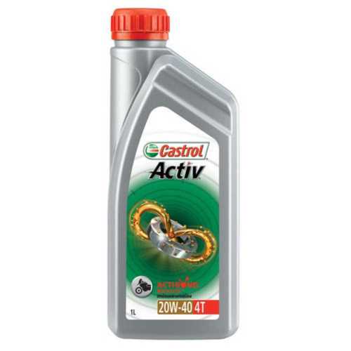 Brown Castrol Two Wheeler Engine Oil