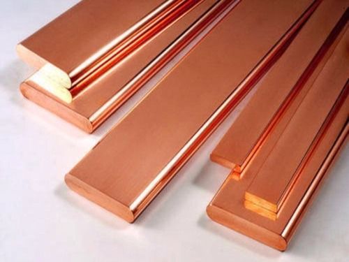 Copper Flat Bars Length: Coil / Straight  Meter (M)