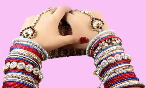 Designer Indian Bridal Bangle Set