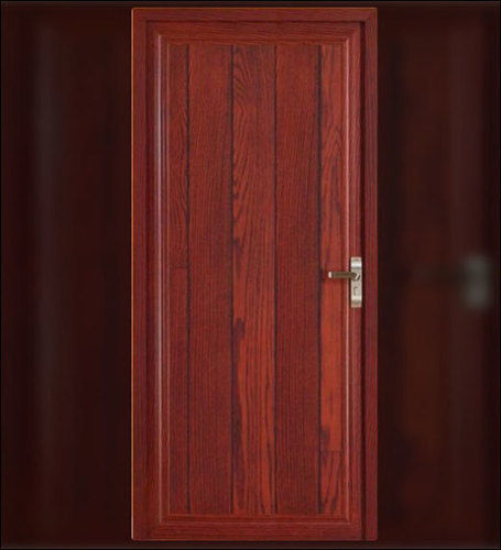 Brown Fine Finish Pvc Bathroom Door