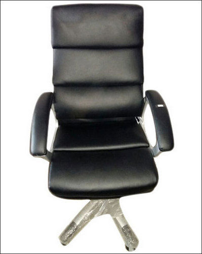 Black Smooth Finish Office Chair