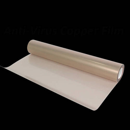 Clear Anti-Bacterial Copper Plastic Film