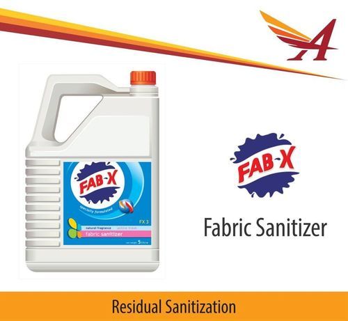 Fab-X Fx3- Skin Friendly Fabric Sanitizer Size: 5 Ltr