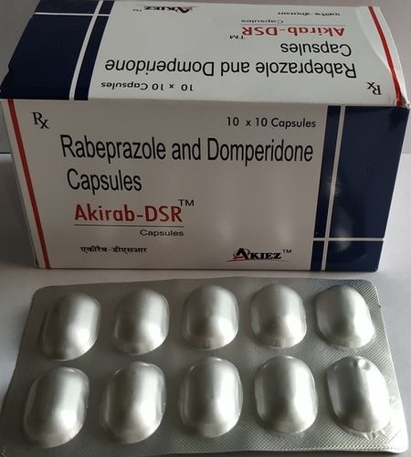 Rabeprazole Capsule - Proton Pump Inhibitor, Relieves Heartburn and Difficulty Swallowing, Promotes Esophageal Health and Ulcer Prevention