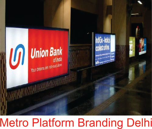Metro Platform Advertisement Services By BARTER IN INDIA