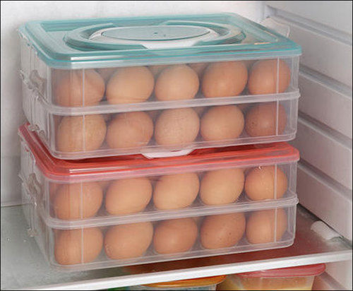 Transparent Plastic Egg Tray Container