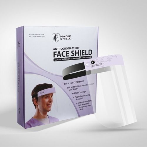 Unisex Reusable Face Shield