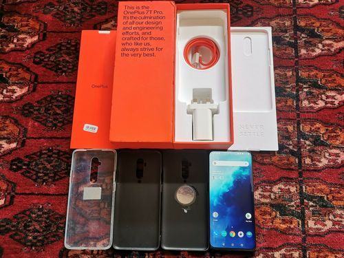 Unlocked 7T Pro 256 Gb Haze Blue Mobile Phone Dual Sim (Oneplus)