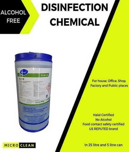 Liquid Alcohol Free Disinfection Chemical