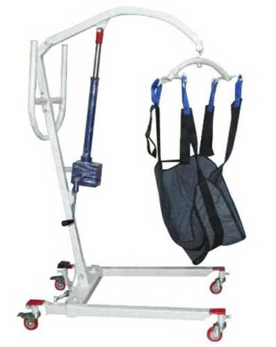 White Manual Patient Lifting Hoist