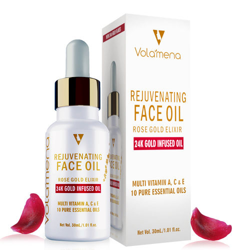 Volamena Rejuvenating Rose Gold Face Oil 50ml