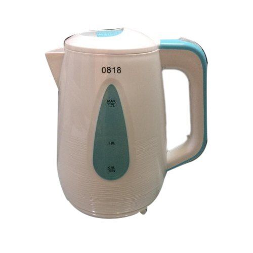 White Plastic Electric Kettle