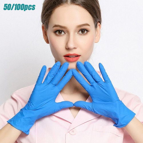 Powder Free Disposable Nitrile Non Medical Examination Gloves