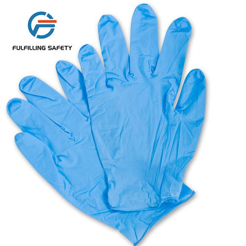 Powder Free En388 Garde Nitrile Hand Gloves