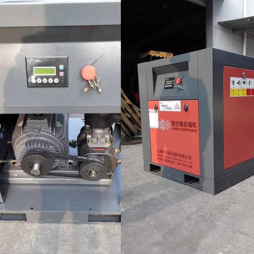 Lubricated Belt Drive 7.5Kw Screw Air Compressor