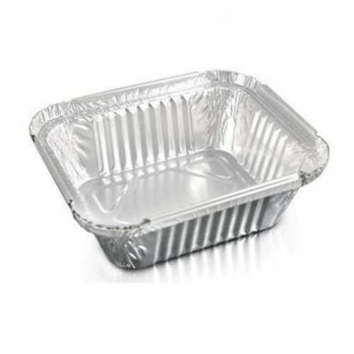 Silver Disposable Aluminum Foil Container