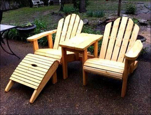 Brown Modern Carved Wooden Chair