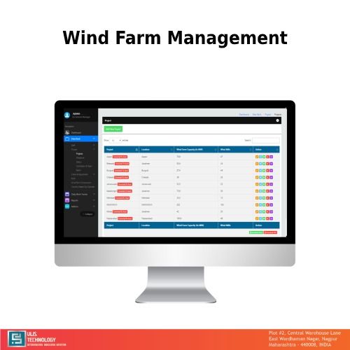 Wind Farm Management Dashboard