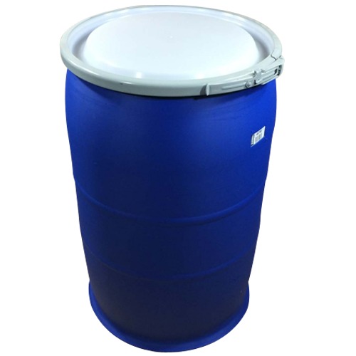 50Kg Hdpe Plastic Drum - Color: Blue