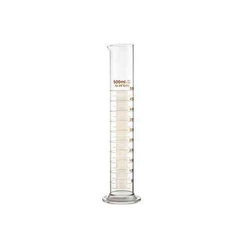 Borosilicate Glass Measuring Cylinder 500 Ml Application: Laboratory