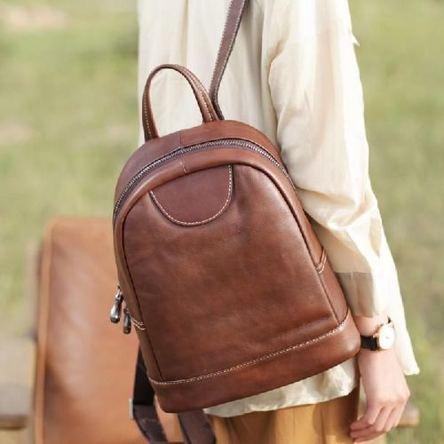 The Knuckle | Women's Leather Backpack Purse – The Real Leather Company