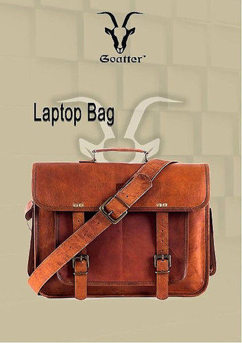 Brown Leather Laptop Bags