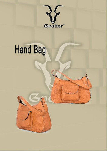 Brown Pure Leather Handbags