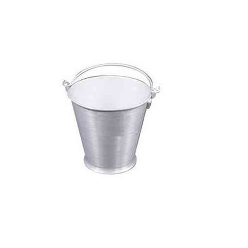 Plain Aluminium Bucket 16 Ltr. 