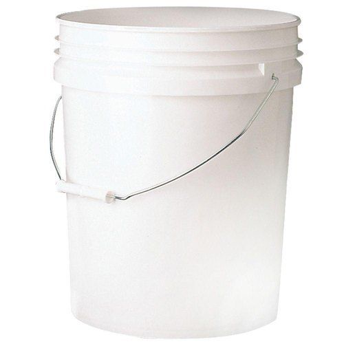 White Ppcp Plastic Adhesive Bucket (20 Kg)