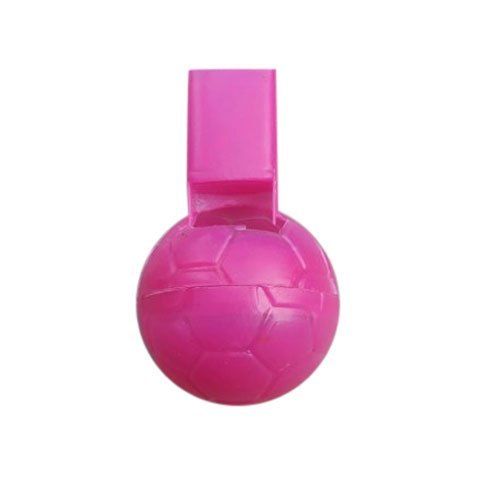 Kids Plastic Pink Whistle