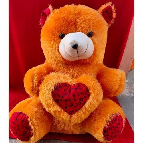 Orange Stuffed Teddy Bear