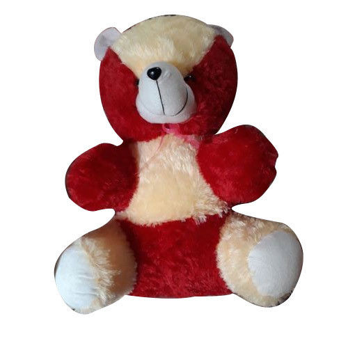 Red And White Stuffed Teddy Bear