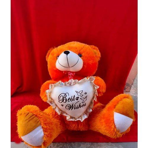 Stuffed Teddy Bear With Heart