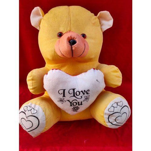 Stuffed Yellow Teddy Bear