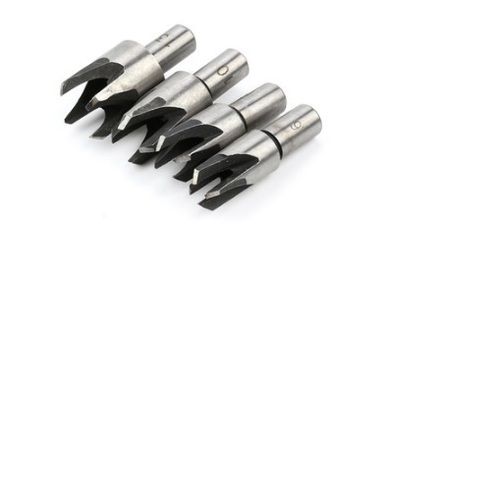 Plug Cutter & Countersink Set - High-Quality Steel, Fully Ground | Ideal for Bench and Hand Drills, Easy-Centering for Perfect Plugs