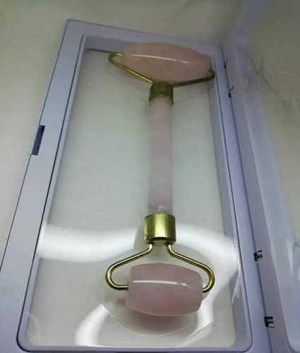 Rose Quartz Face Massage Roller