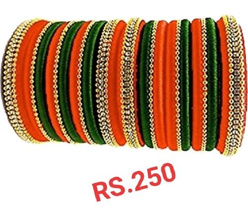 Handmade Silk Threaded Bangles Gender: Women