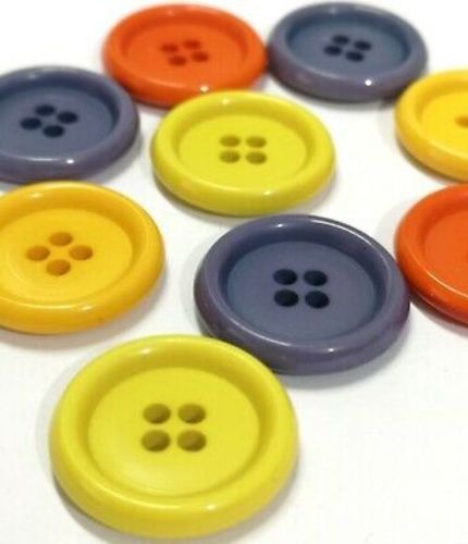 Resin New Fashion Two & Four Hole Round Overcoat Button