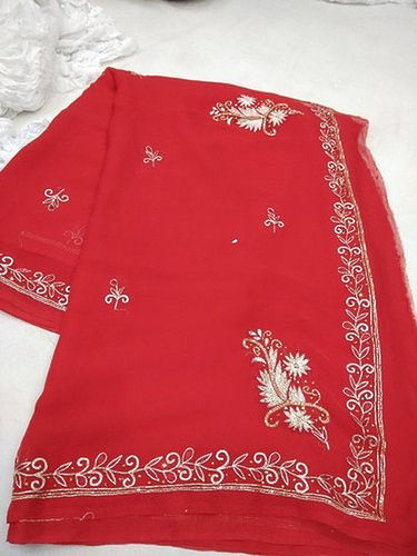 Sst Chiffon Hand Work Saree