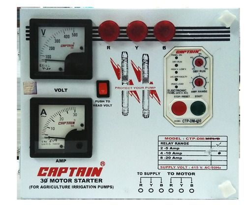 White Three Phase Dry Run Ctp-Dm