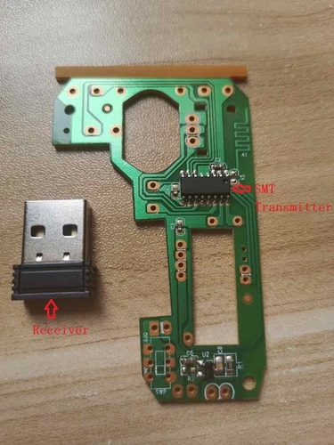 Wireless Mouse Smt Transmitter And Receiver Application: Electronic Industry