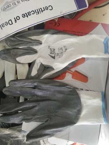 White Grey Cut Resistant Pu Coated Hand Gloves